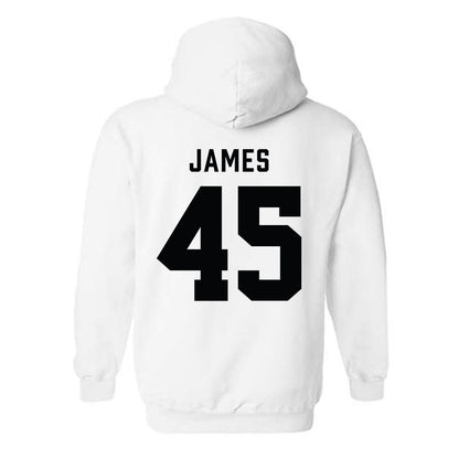 Wofford - NCAA Baseball : Trey James - Classic Shersey Hooded Sweatshirt-1