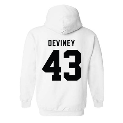 Wofford - NCAA Football : Conner Deviney - Classic Shersey Hooded Sweatshirt-1