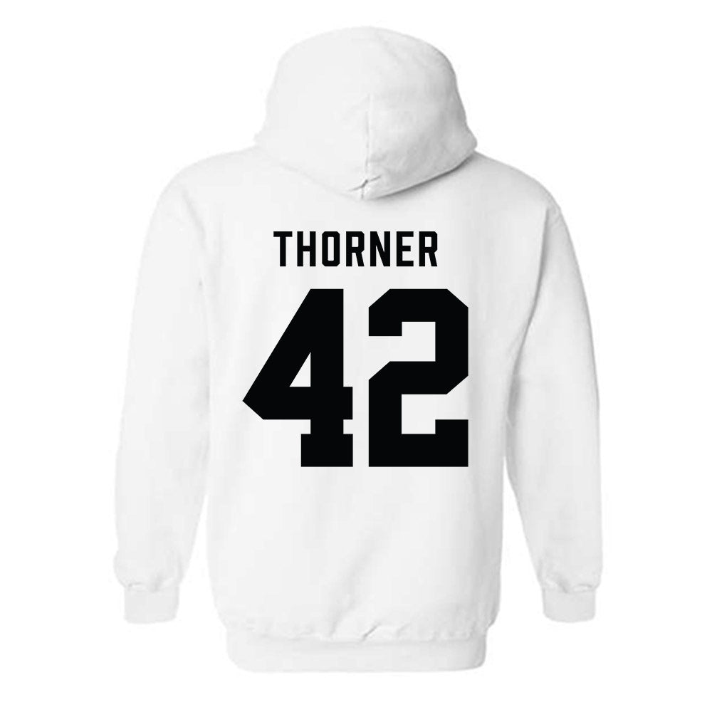 Wofford - NCAA Football : Jake Thorner - Classic Shersey Hooded Sweatshirt-1