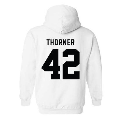 Wofford - NCAA Football : Jake Thorner - Classic Shersey Hooded Sweatshirt-1
