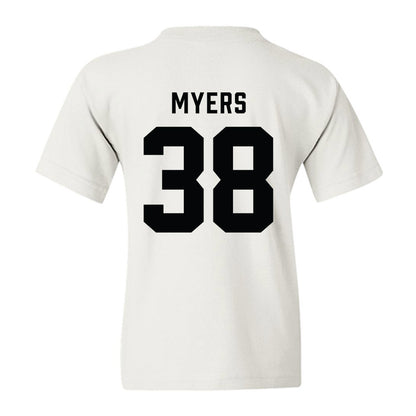 Wofford - NCAA Baseball : Alex Myers - Classic Shersey Youth T-Shirt-1