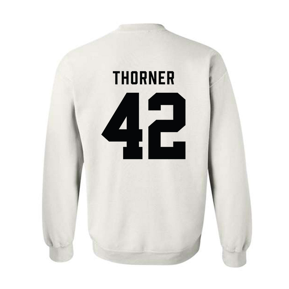 Wofford - NCAA Football : Jake Thorner - Classic Shersey Crewneck Sweatshirt-1