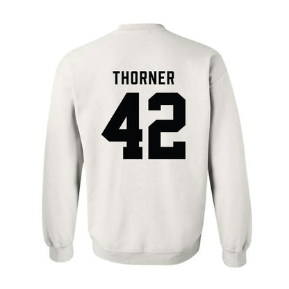 Wofford - NCAA Football : Jake Thorner - Classic Shersey Crewneck Sweatshirt-1