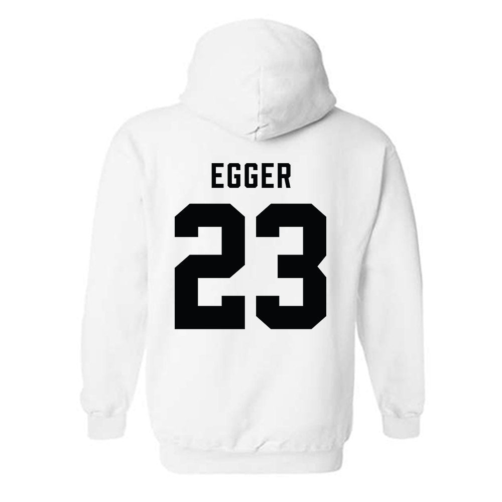 Wofford - NCAA Baseball : Sheldon Egger - Classic Shersey Hooded Sweatshirt-1
