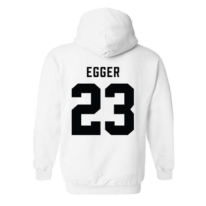 Wofford - NCAA Baseball : Sheldon Egger - Classic Shersey Hooded Sweatshirt-1