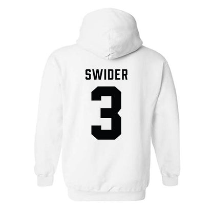 Wofford - NCAA Women's Basketball : Courtney Swider - Classic Shersey Hooded Sweatshirt-1