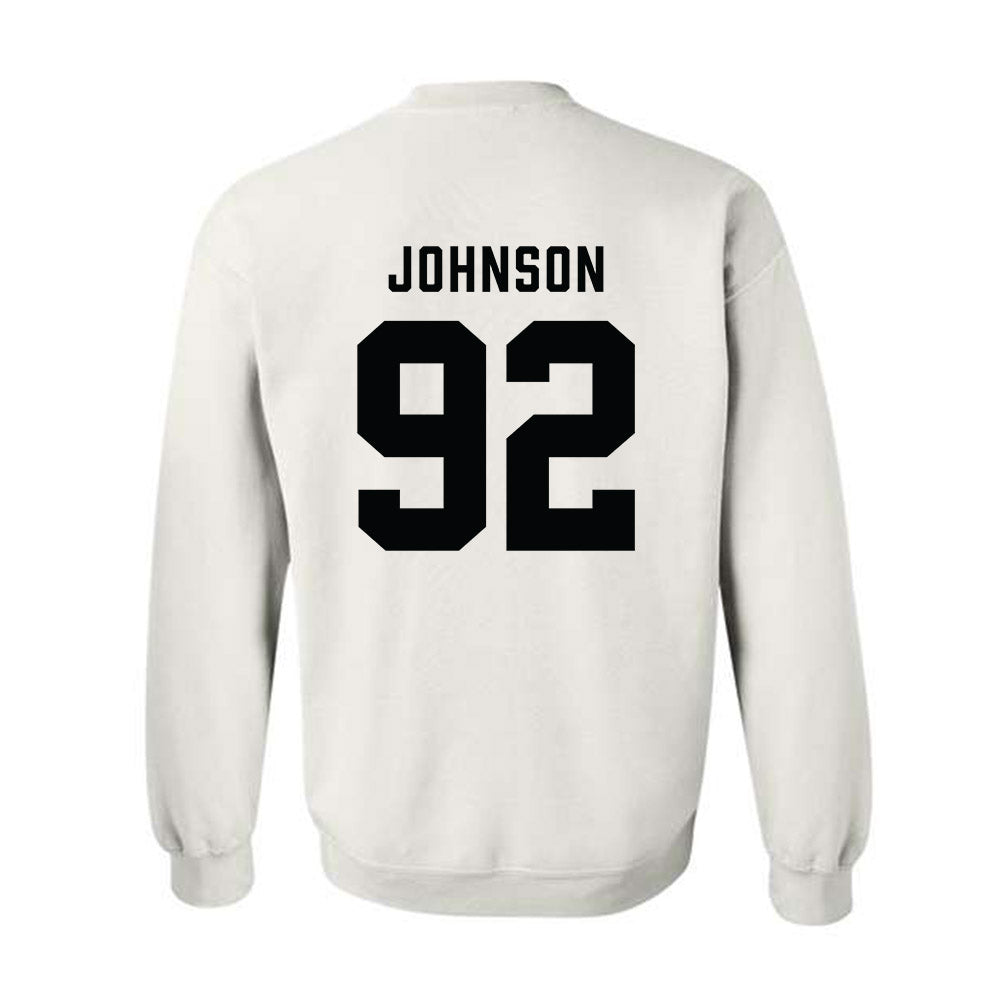 Wofford - NCAA Football : Jordan Johnson - Classic Shersey Crewneck Sweatshirt-1