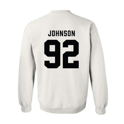 Wofford - NCAA Football : Jordan Johnson - Classic Shersey Crewneck Sweatshirt-1