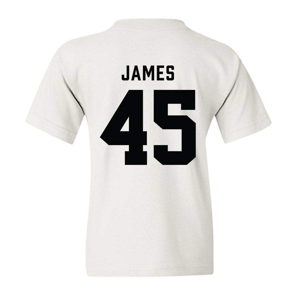 Wofford - NCAA Baseball : Trey James - Classic Shersey Youth T-Shirt-1