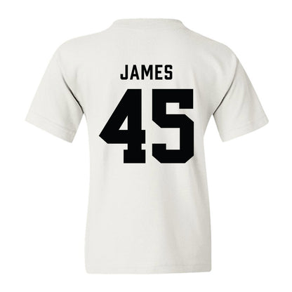 Wofford - NCAA Baseball : Trey James - Classic Shersey Youth T-Shirt-1