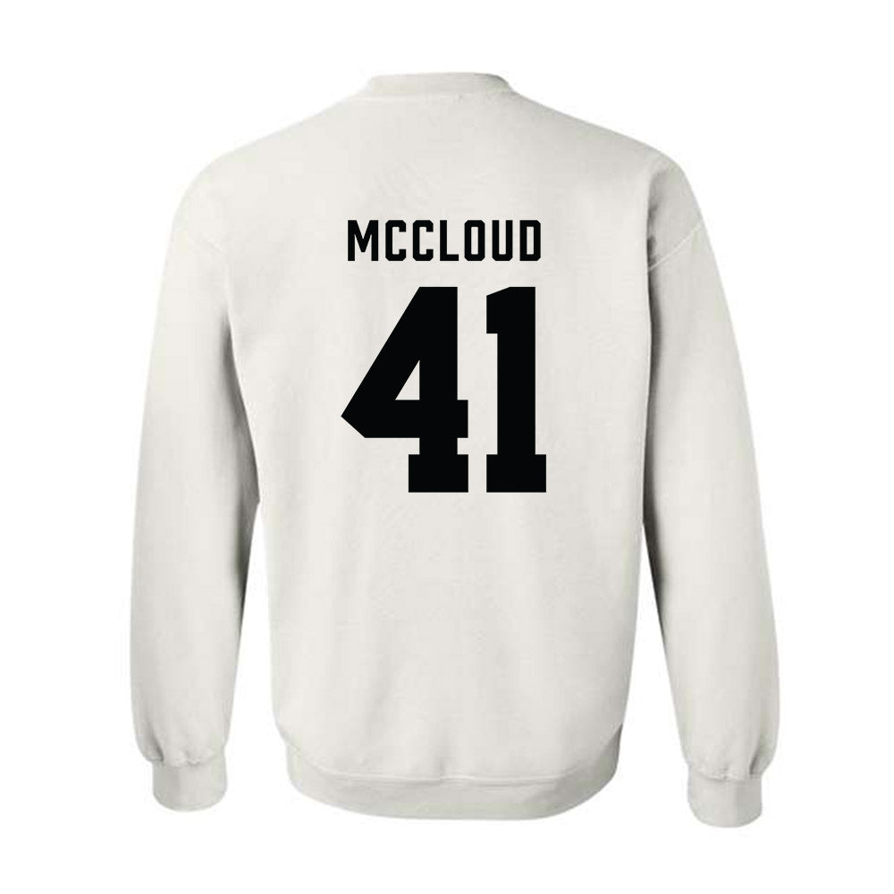 Wofford - NCAA Football : Logan McCloud - Classic Shersey Crewneck Sweatshirt-1