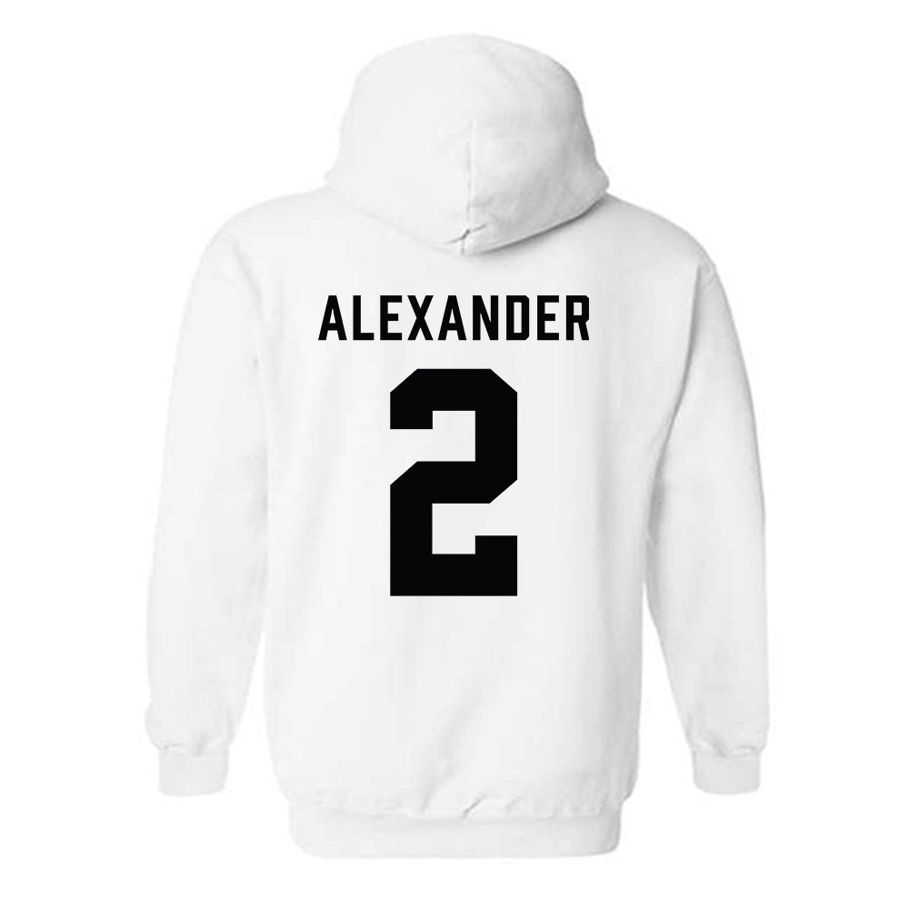 Wofford - NCAA Football : Colby Alexander - Classic Shersey Hooded Sweatshirt-1