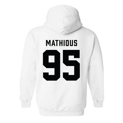 Wofford - NCAA Football : Nicholas Mathious - Classic Shersey Hooded Sweatshirt-1