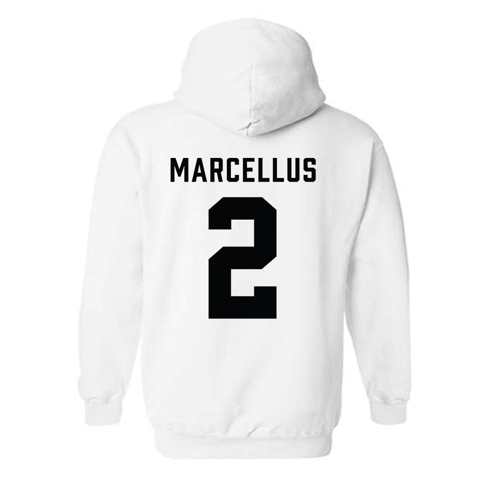 Wofford - NCAA Football : Marek Marcellus - Classic Shersey Hooded Sweatshirt-1