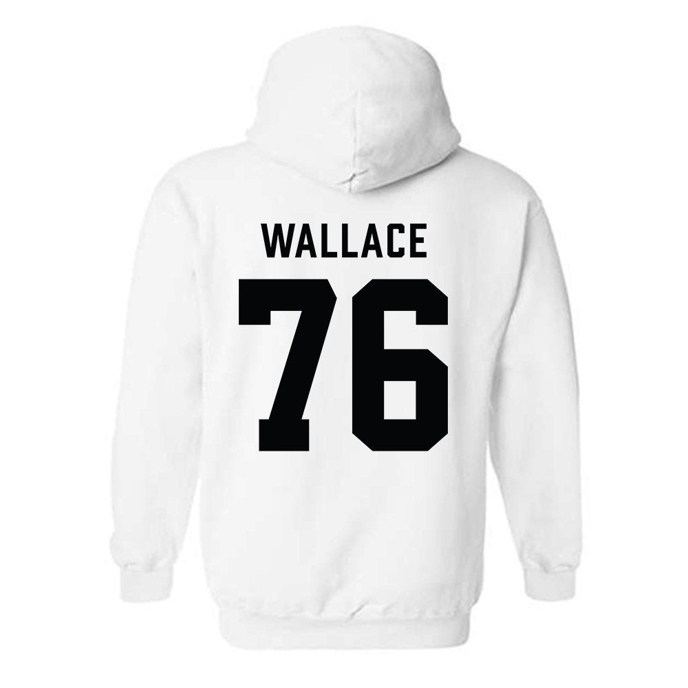 Wofford - NCAA Football : Kameron Wallace - Classic Shersey Hooded Sweatshirt-1