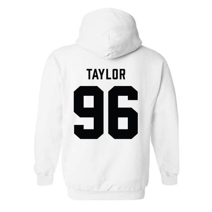 Wofford - NCAA Football : Zeb Taylor - Classic Shersey Hooded Sweatshirt-1