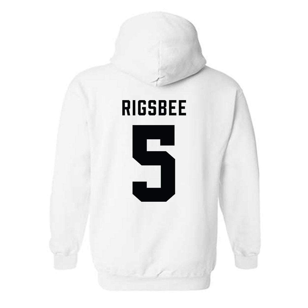 Wofford - NCAA Men's Basketball : Brendan Rigsbee - Classic Shersey Hooded Sweatshirt-1
