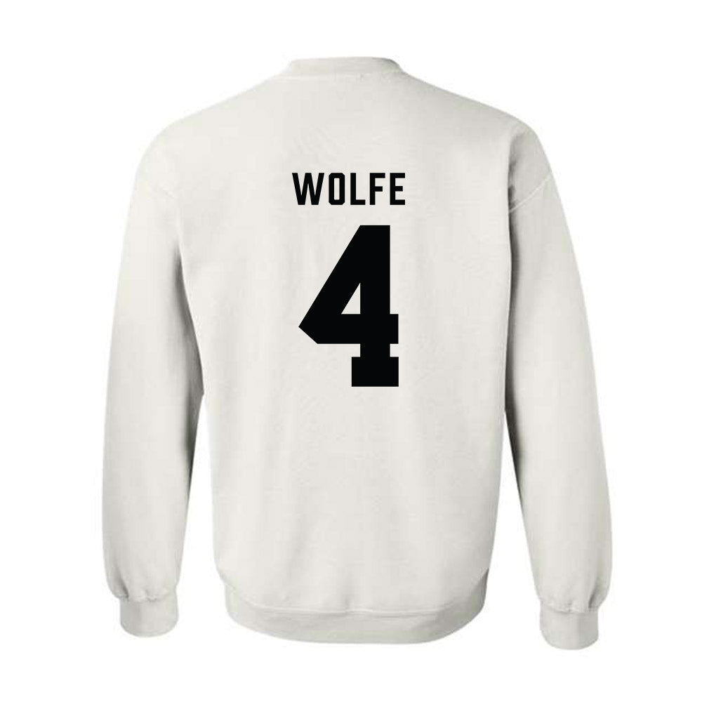 Wofford - NCAA Women's Basketball : Sienna Wolfe - Classic Shersey Crewneck Sweatshirt-1