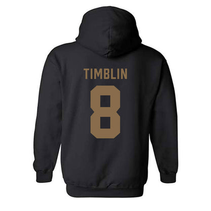  - NCAA Baseball : Ben Timblin - Classic Shersey Hooded Sweatshirt-1