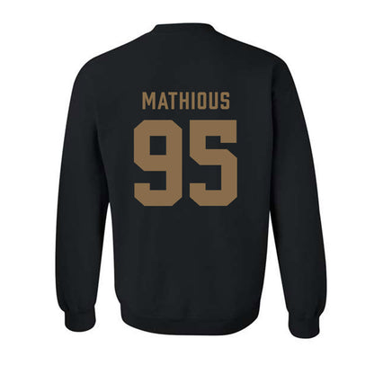 Wofford - NCAA Football : Nicholas Mathious - Classic Shersey Crewneck Sweatshirt-1