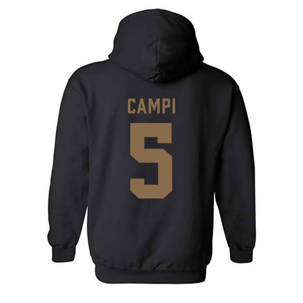 Wofford - NCAA Baseball : Harrison Campi - Classic Shersey Hooded Sweatshirt-1