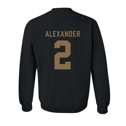 Wofford - NCAA Football : Colby Alexander - Classic Shersey Crewneck Sweatshirt-1