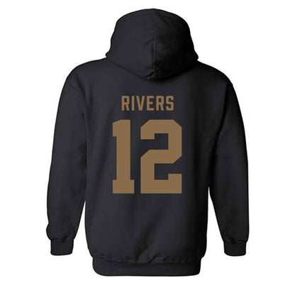  - NCAA Baseball : Davis Rivers - Classic Shersey Hooded Sweatshirt-1