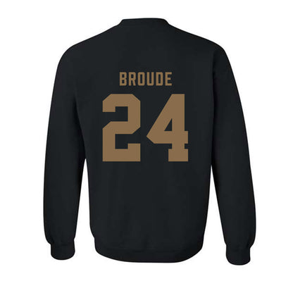 Wofford - NCAA Women's Basketball : Emmanuelle Broude - Classic Shersey Crewneck Sweatshirt-1
