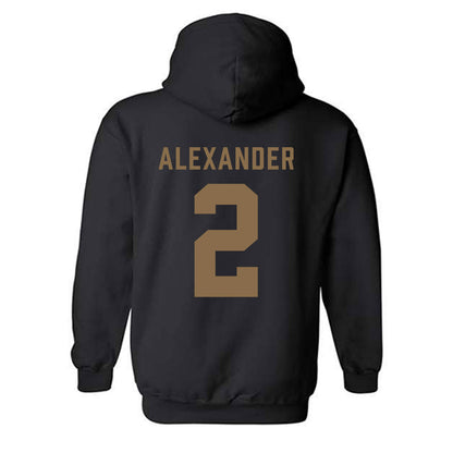 Wofford - NCAA Football : Colby Alexander - Classic Shersey Hooded Sweatshirt-1