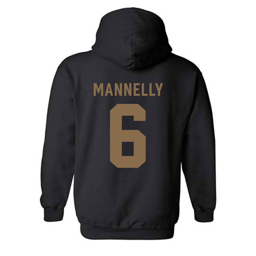 Wofford - NCAA Baseball : Andrew Mannelly - Classic Shersey Hooded Sweatshirt-1