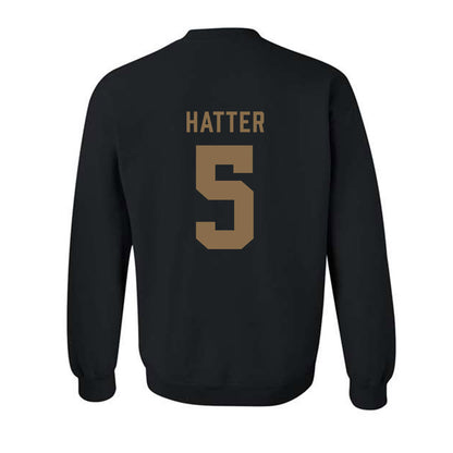 Wofford - NCAA Football : Jacobi Hatter - Classic Shersey Crewneck Sweatshirt-1