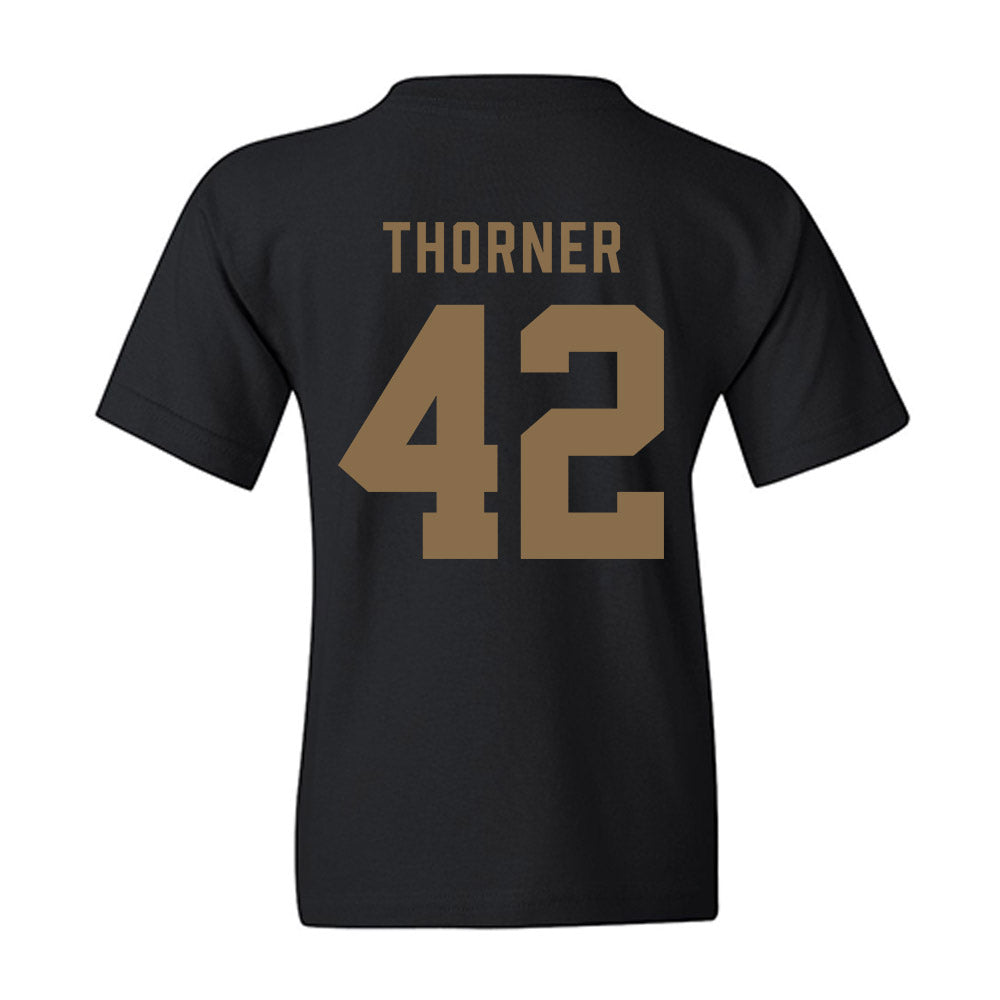 Wofford - NCAA Football : Jake Thorner - Classic Shersey Youth T-Shirt-1
