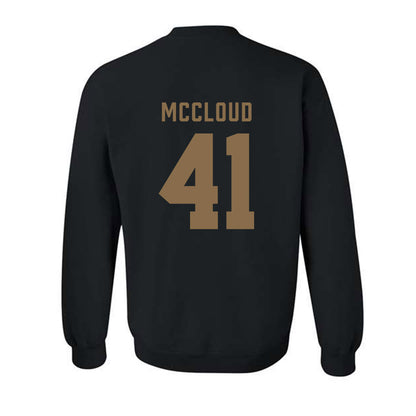 Wofford - NCAA Football : Logan McCloud - Classic Shersey Crewneck Sweatshirt-1