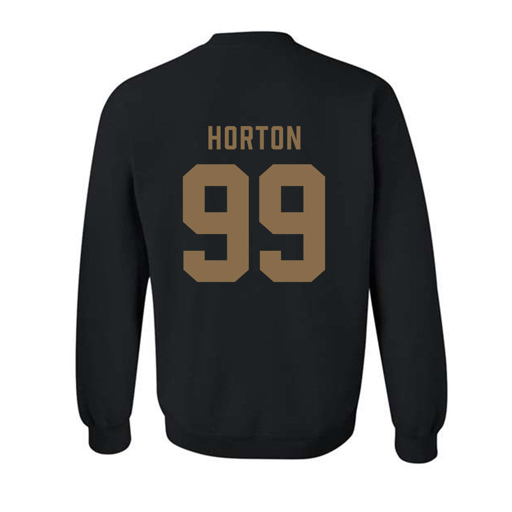 Wofford - NCAA Football : Cooper Horton - Classic Shersey Crewneck Sweatshirt-1