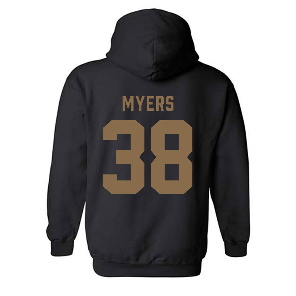 Wofford - NCAA Baseball : Alex Myers - Classic Shersey Hooded Sweatshirt-1