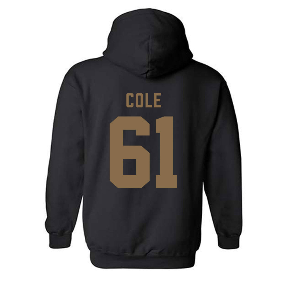 Wofford - NCAA Football : Nate Cole - Classic Shersey Hooded Sweatshirt-1