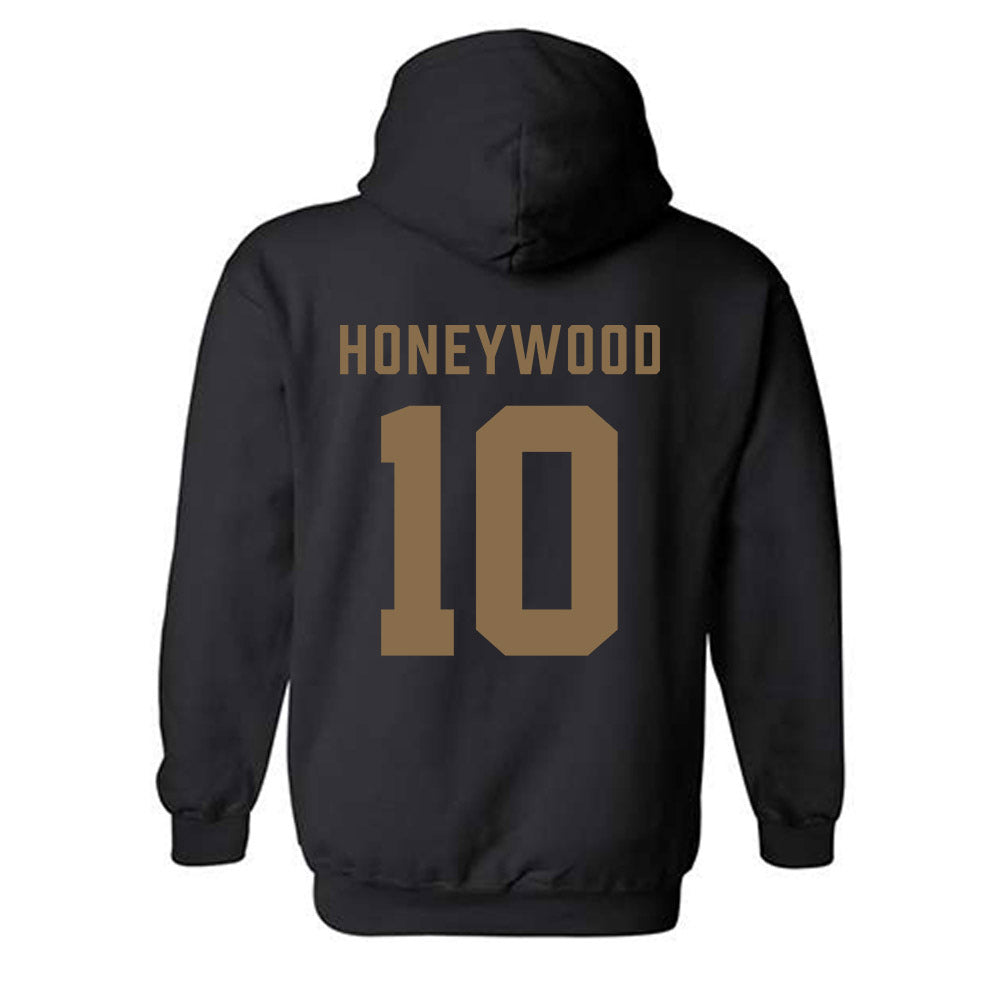 Wofford - NCAA Football : Terrence Honeywood - Classic Shersey Hooded Sweatshirt-1