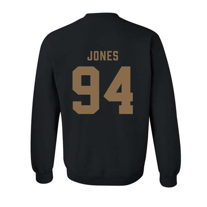 Wofford - NCAA Football : Mike Jones - Classic Shersey Crewneck Sweatshirt-1
