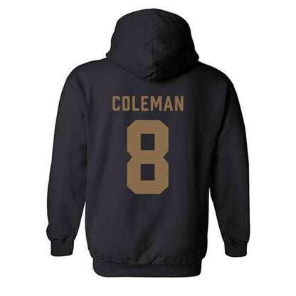 Wofford - NCAA Women's Volleyball : Ella Coleman - Classic Shersey Hooded Sweatshirt-1