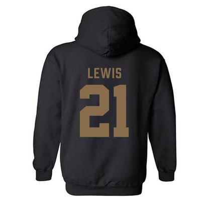 Wofford - NCAA Baseball : Hiram Lewis - Classic Shersey Hooded Sweatshirt-1