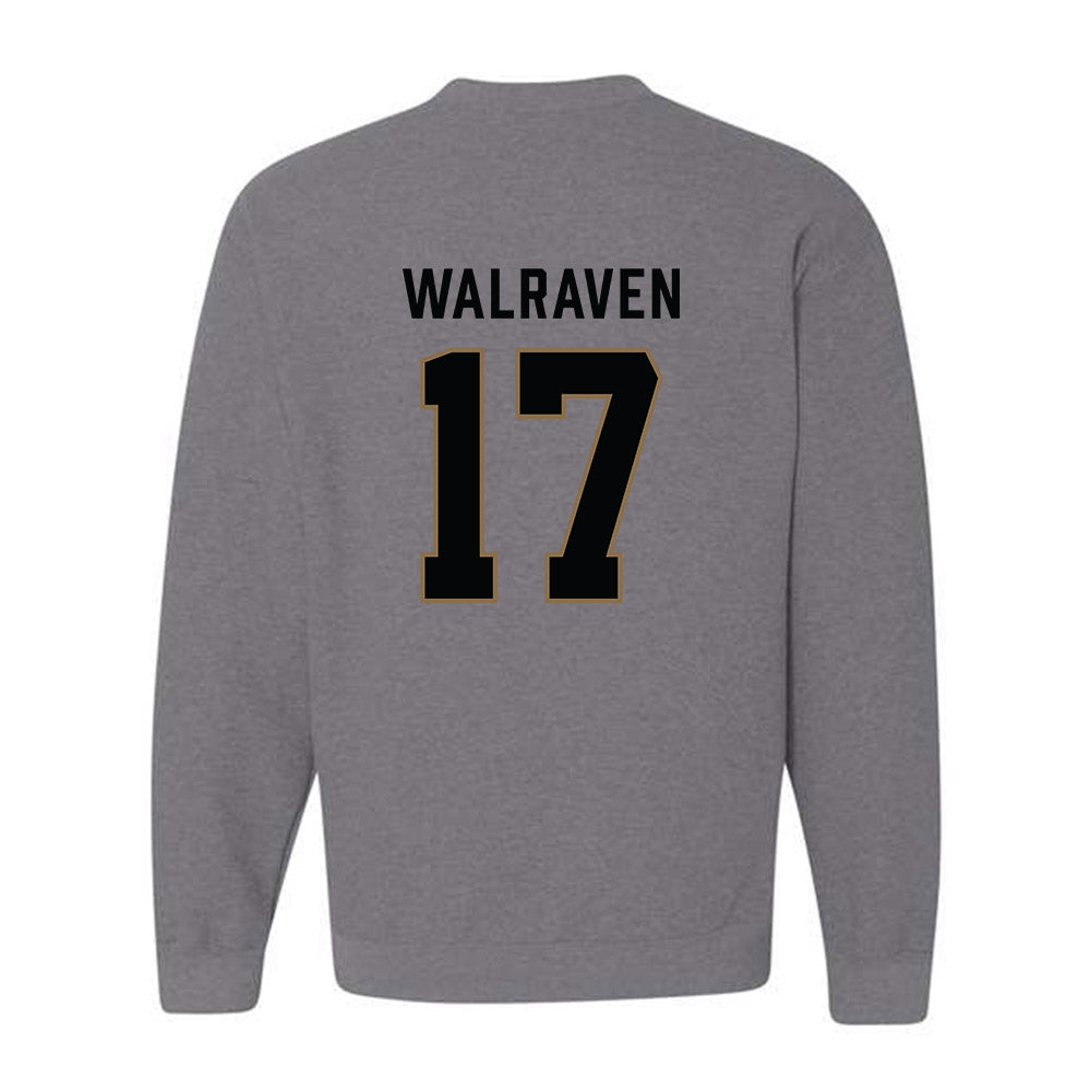 Wofford - NCAA Football : Max Walraven - Classic Shersey Crewneck Sweatshirt-1
