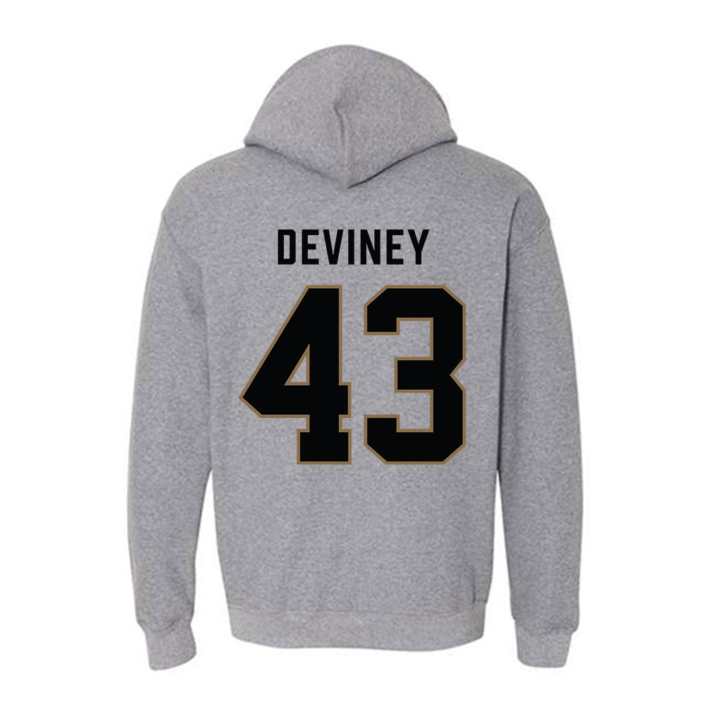 Wofford - NCAA Football : Conner Deviney - Classic Shersey Hooded Sweatshirt-1