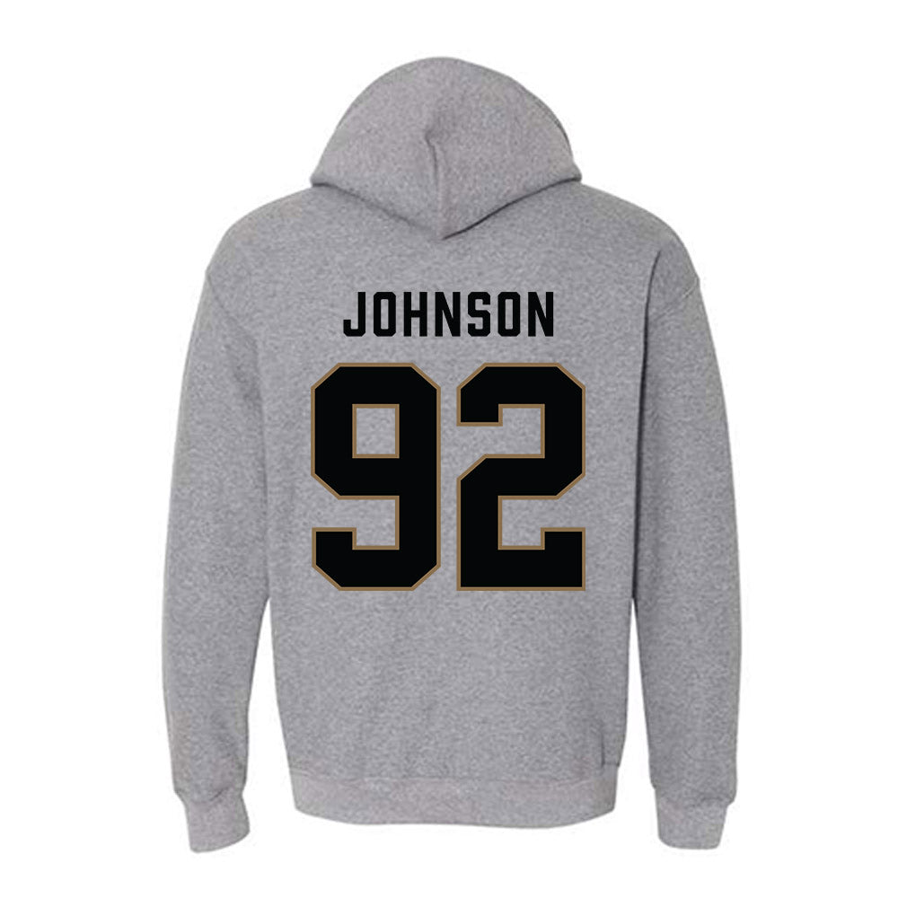 Wofford - NCAA Football : Jordan Johnson - Classic Shersey Hooded Sweatshirt-1