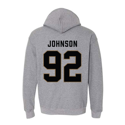 Wofford - NCAA Football : Jordan Johnson - Classic Shersey Hooded Sweatshirt-1