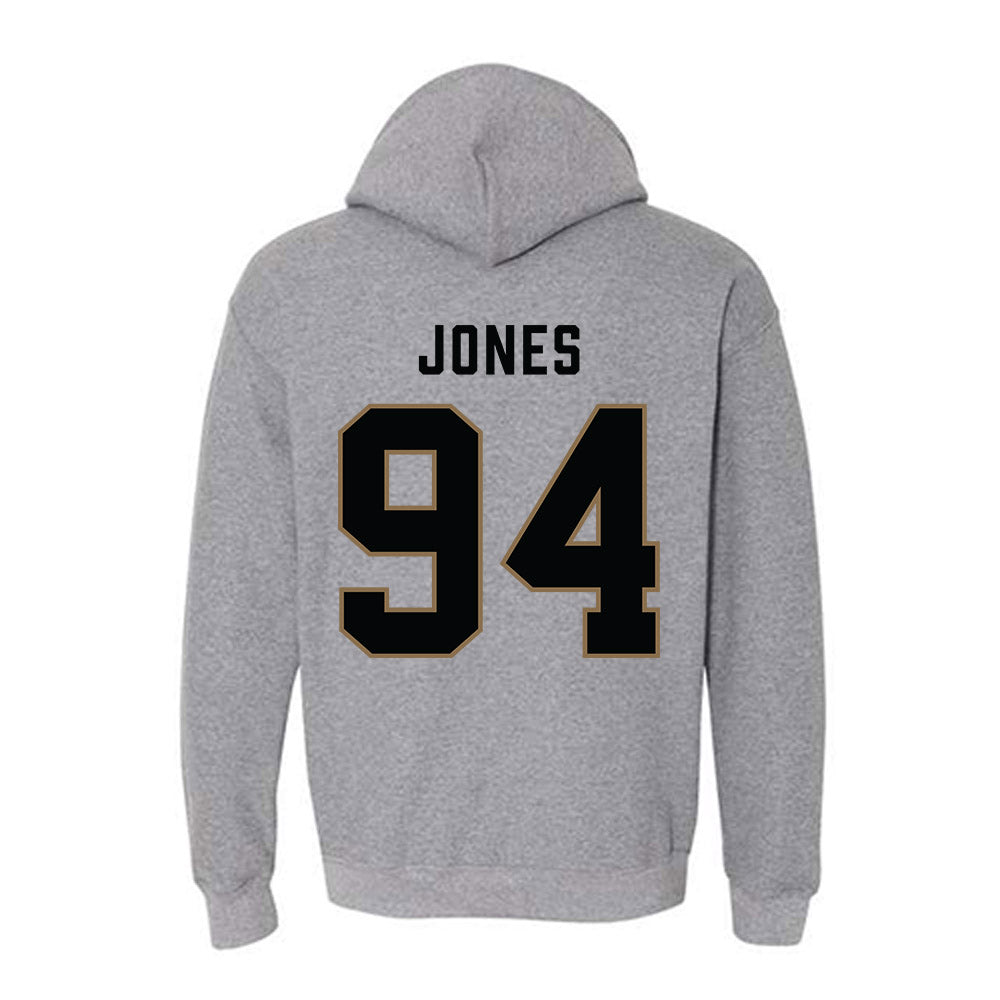 Wofford - NCAA Football : Mike Jones - Classic Shersey Hooded Sweatshirt-1