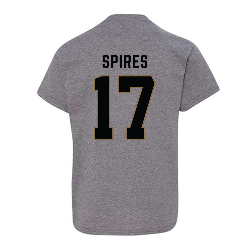 Wofford - NCAA Men's Soccer : Franklin Spires - Classic Shersey Youth T-Shirt-1