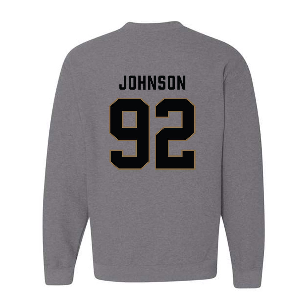 Wofford - NCAA Football : Jordan Johnson - Classic Shersey Crewneck Sweatshirt-1