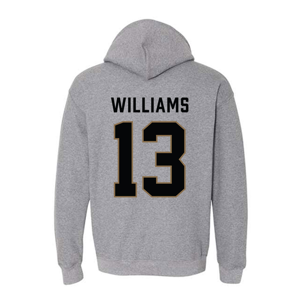 Wofford - NCAA Football : Jovon Williams - Classic Shersey Hooded Sweatshirt-1