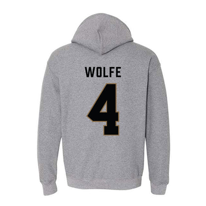 Wofford - NCAA Women's Basketball : Sienna Wolfe - Classic Shersey Hooded Sweatshirt-1