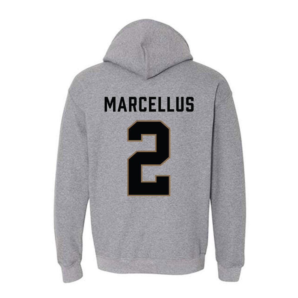 Wofford - NCAA Football : Marek Marcellus - Classic Shersey Hooded Sweatshirt-1